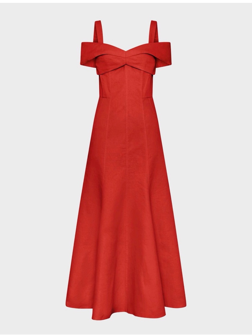 NICHOLAS
Ivana Cold-Shoulder Sweetheart Midi Dress
NWT